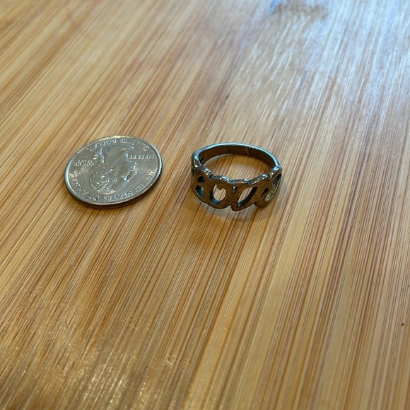 James Avery RETIRED Love Ring, Sterling Silver - Picture 2 of 7